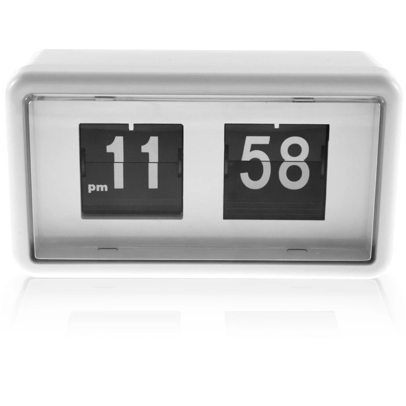 Flip Clock Auto Flip Desk Clock Vintage Table Clock Digital Desk Table Page Down Clock Battery Operated Tabletop Flip Clock Wall