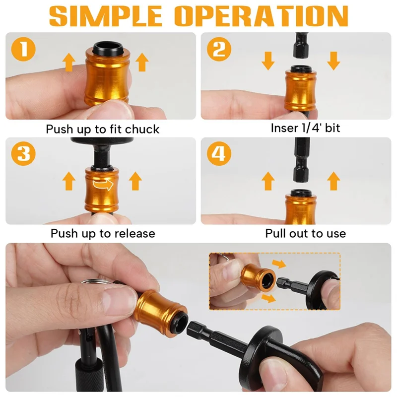 ABMR-12PCS Swage Tool HVAC Repairing Set With Bit Holder, Air Conditioner Copper Tube Expander Swaging Tool