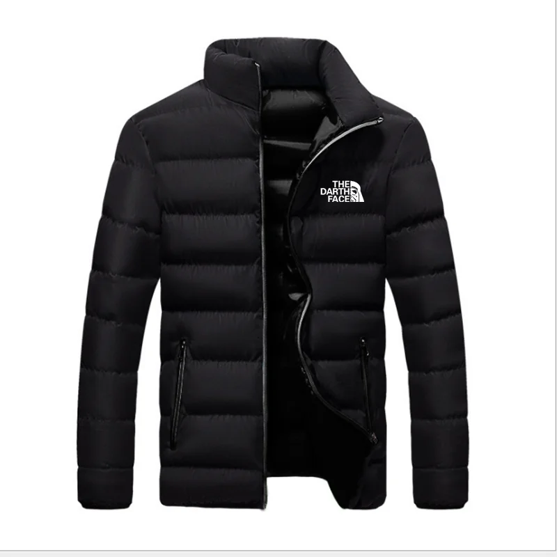 

Winter Jacket Men's Fashion Stand Collar Men's Parker Jacket Men's Zipper Padded Jacket Men's Jacket