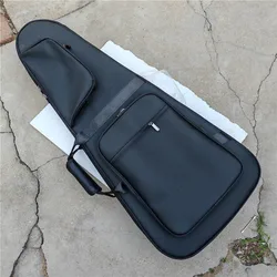 Black Electric Guitar Bag, Headless Guitar Backpack, Double Straps Bag, BJ-569
