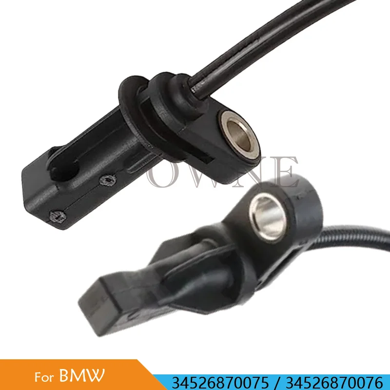 4PCS Front And Rear ABS Wheel Speed Sensor Front And Rear Axle Pulse Sensor 34526870075 34526870076 For BMW 1 3 Series E87 E90