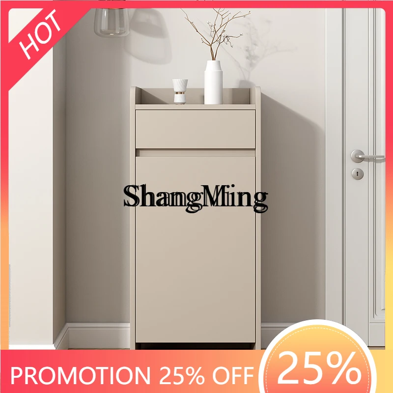 FG good-looking  minimalist shoe cabinet home entrance corridor balcony entry very narrow entrance cabinet shoe rack