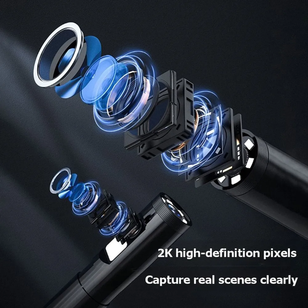 VoltVibe-5M 8Mm Single Lens Wireless Wifi Endoscope Camera