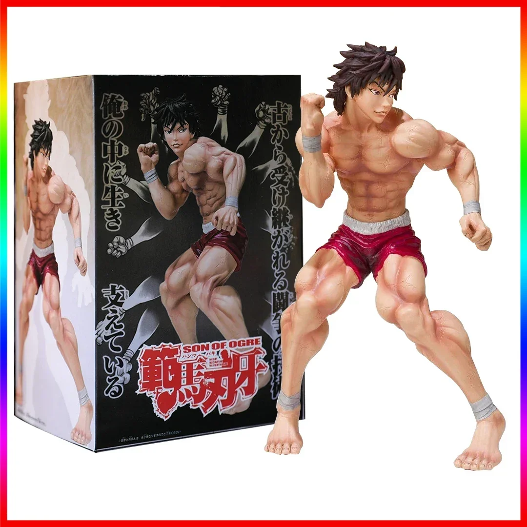 Фигурка Hanma Baki 15 см, аниме, Коллекционная модель из ПВХ, игрушка Yujiro Hanma Baki, боевая кукла Grappler, детский подарок на день рождения