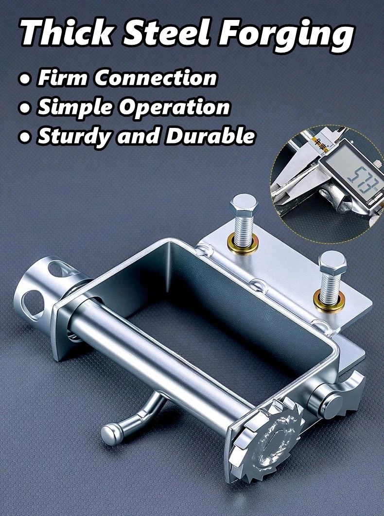 Tensioner Fixing Strap Straps Bundle Gear Convenient Sliding Winch Tie Down Winch Professional Bolt on Truck Rope Tightener