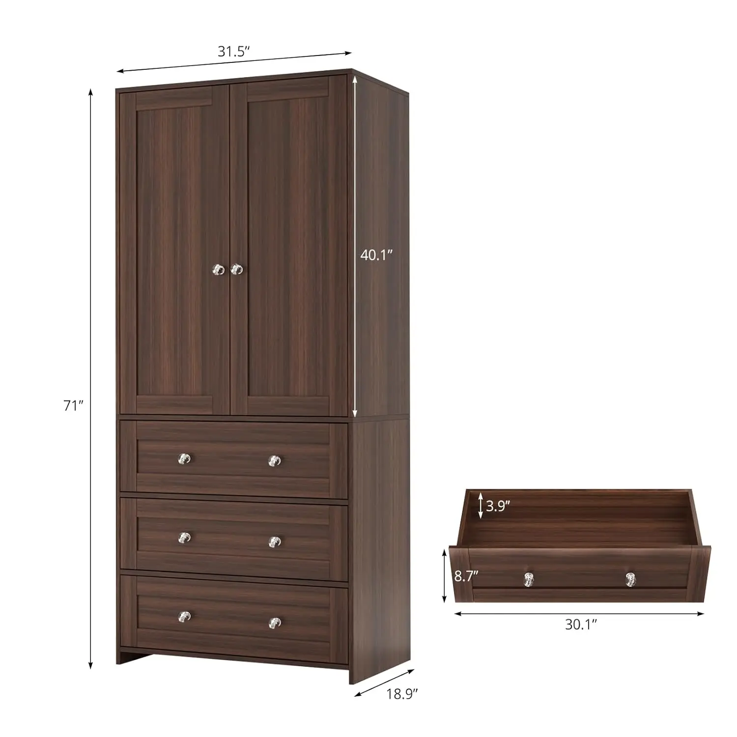 Thumbnail 3 - #6 Ranked Open Wardrobe Closet Picks in 2026