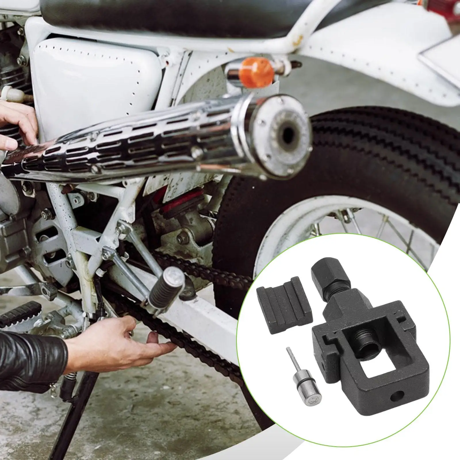 

Motorcycle Chain Breaker High Performance Carbon Steel Sturdy Chains Remover