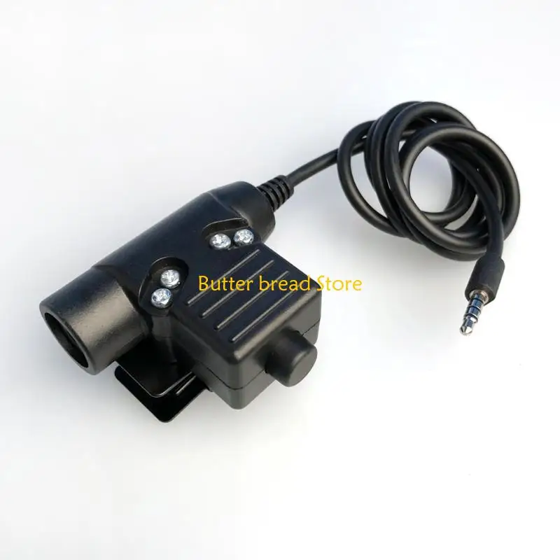 W89C U94 PTT سماعات الرأس العسكرية ل z-tactical للهاتف المحمول الهاتف 3.5 مم