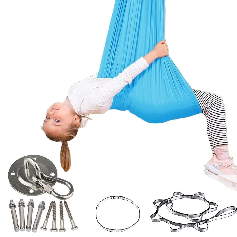 

Elastic indoor and outdoor children's swing hammock senses (including hardware) 280 * 150