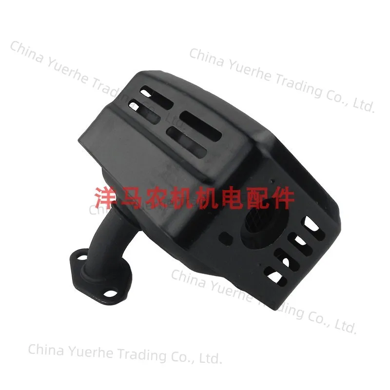 Small gasoline engine polisher water pump accessories 168F 170F GX160 200 silencer exhaust pipe silencer