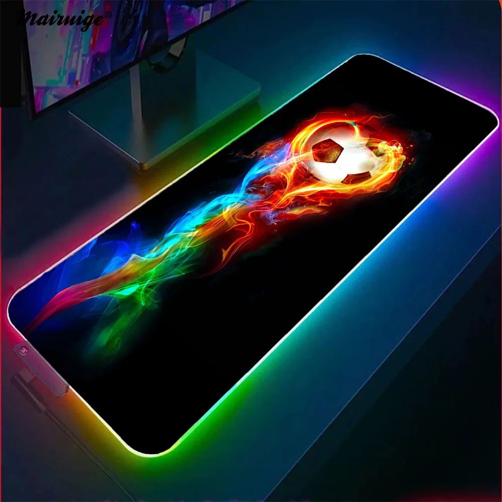 

Mouse Pad Xxl Soccer Gaming Keyboard Table Cushion Mouse Ped Office Carpet Mouse Mat Desktop Gamer Comleto Acessorios Setup Pc