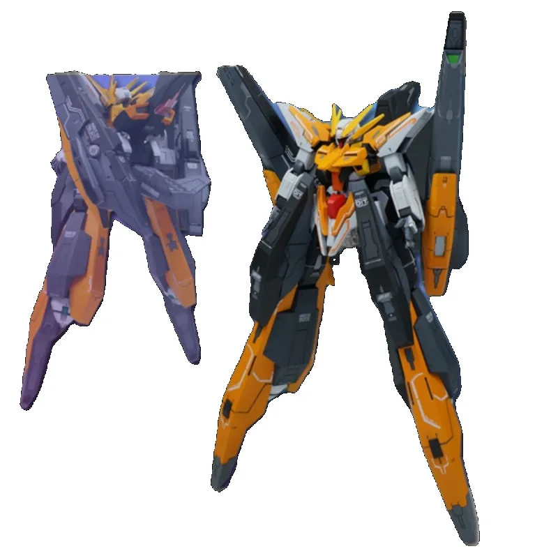 HS MOXING Anime HG 1/144 GN-011 Harute New Mobile Report Assembly Plastic Model Kit Action Toys Figures Gift