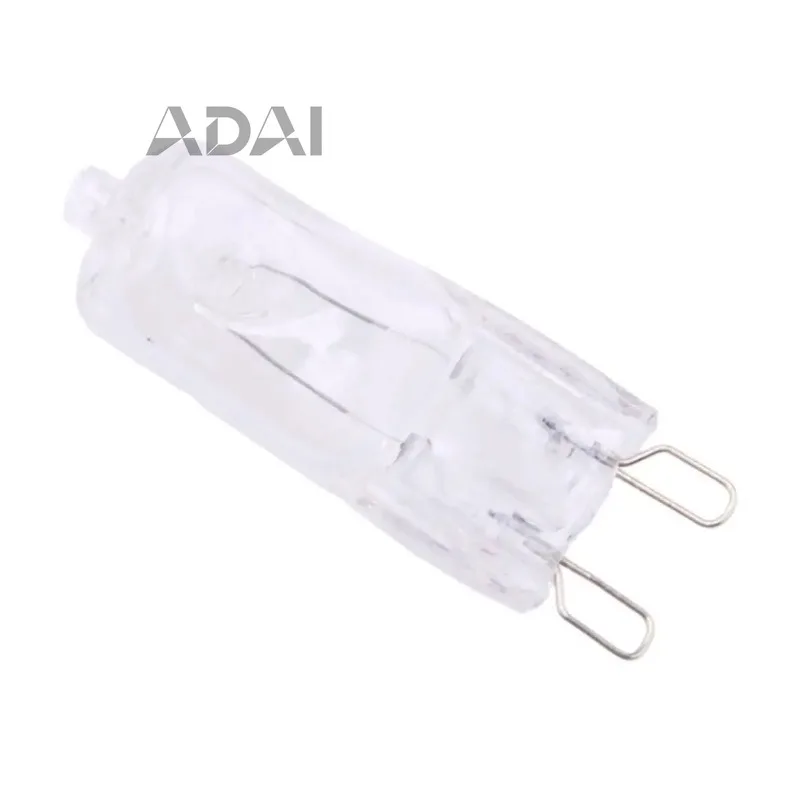 

Оснащен теплой белой цоколем лампы мощностью 40 Вт и 10-компонентной прозрачной капсулой галогенной лампы G9, прочной и прочной.