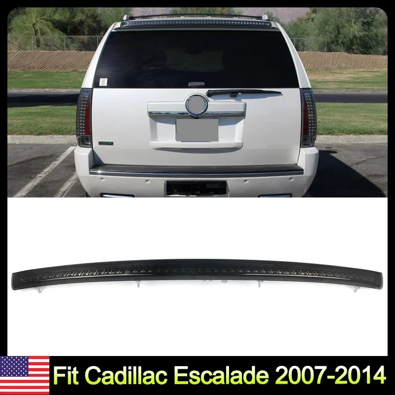 For 2007-2014 Cadillac Escalade Smoked Tinted Top High 3rd Brake Light Stop Lamp