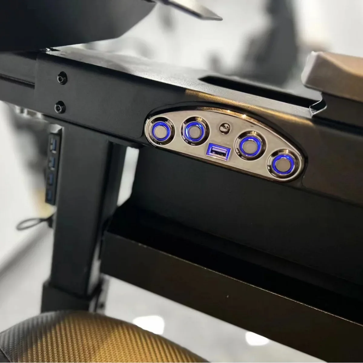 Space cockpit, zero-gravity computer cockpit.