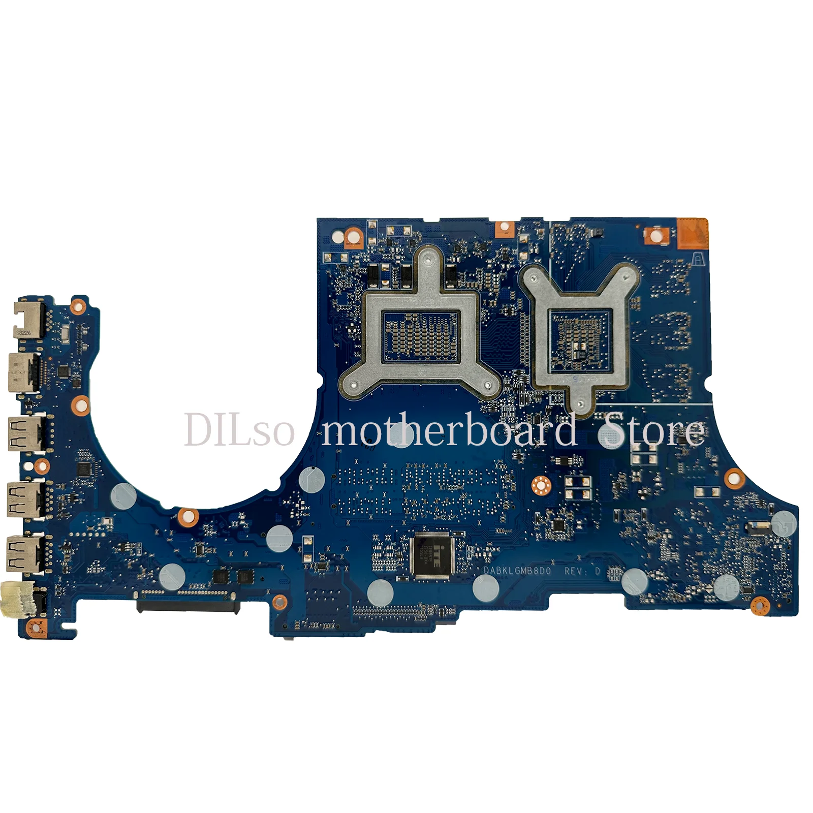 Imagem -04 - Placa-mãe para Asus Fx504ge Fx504g Fx80g Zx80g Fx504gm Fx504gd Dabklgmb8d0 I58300h I79750h Gtx1050 1050ti Gtx1060