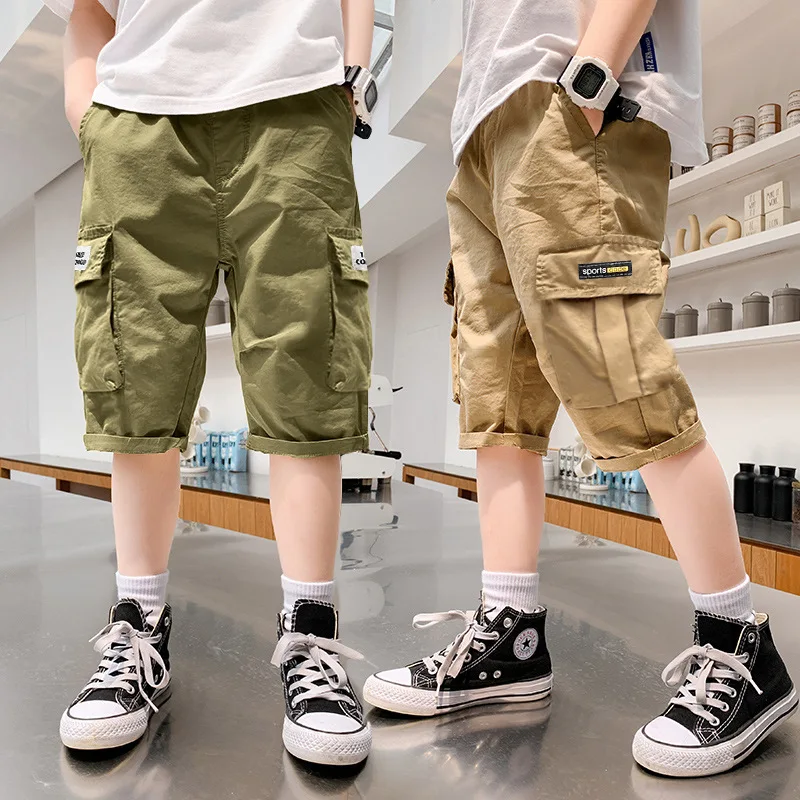 Children Pants trousers for boys Cotton Boys Summer Shorts Children Brand Beach Shorts Casual Sport Shorts Boys Kids Pants