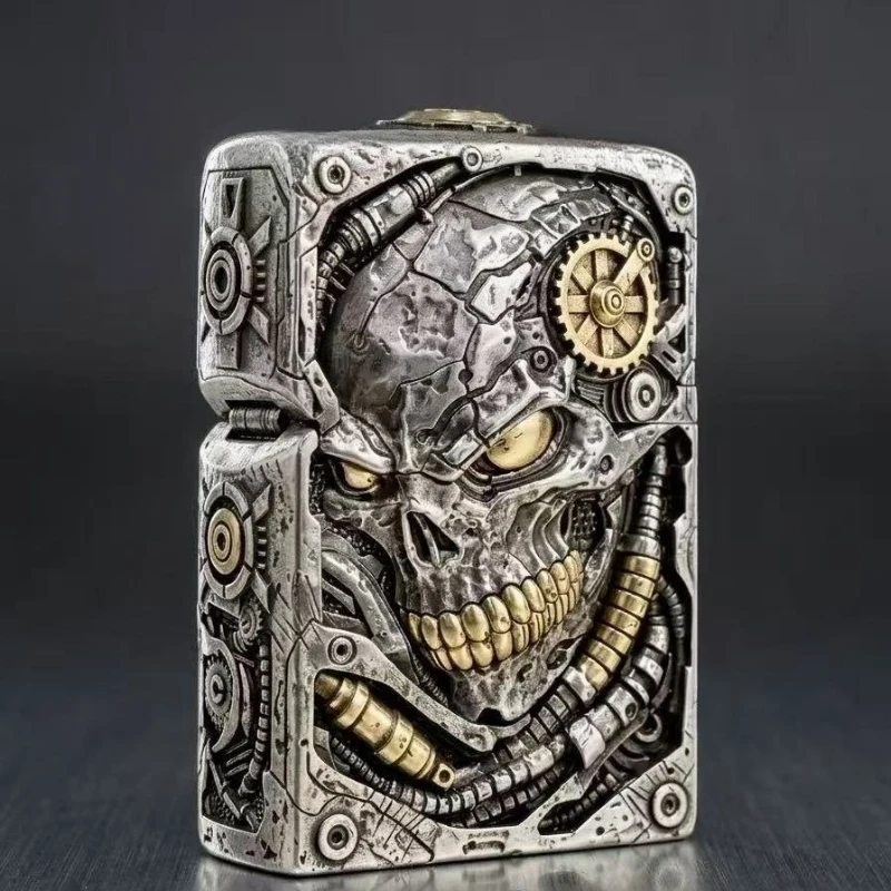 

New product: Victory in One Strike Armor Fuel Lighter, Classic Windproof Grinding Wheel Lighter,Cigarette Accessories,Men's Gift