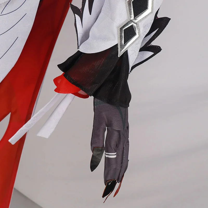 Genshin Impact Arlecchino Cosplay Costume Fatui Harbinger Wig Set Servant Snezhnaya Halloween Costumes For Women