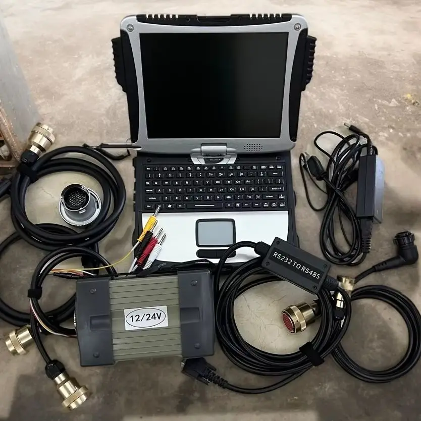 

Мультиплексор MB STAR C3 SD OBD2 Кабельное программное обеспечение 256 ГБ SSD CF19 Toughbook I5 4G SD Connect Автоматический диагностический инструмент 3в1 Готовый к РАБОТУ