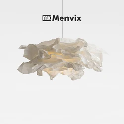 Classic Origami Lustre Chandelier Hanging Lamp Ceiling Handmade Papery Pendant Light Fixture Weaving Home Living Bed Room Decor