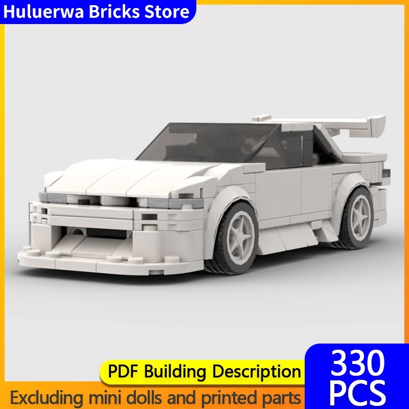 

Модель городской автомобиль MOC, строительные кирпичи VS Commodore, супергоночный автомобиль, модульная технология, детские праздничные подарки, сборка игрушек, костюм