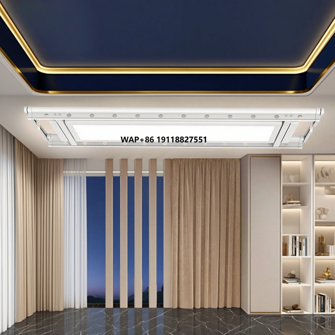 

High-Tech Smart Energy-Saving Voice Control Design Automatic Clothes Dryer Laundry Clothes Drying Hanger Rack for Home Use