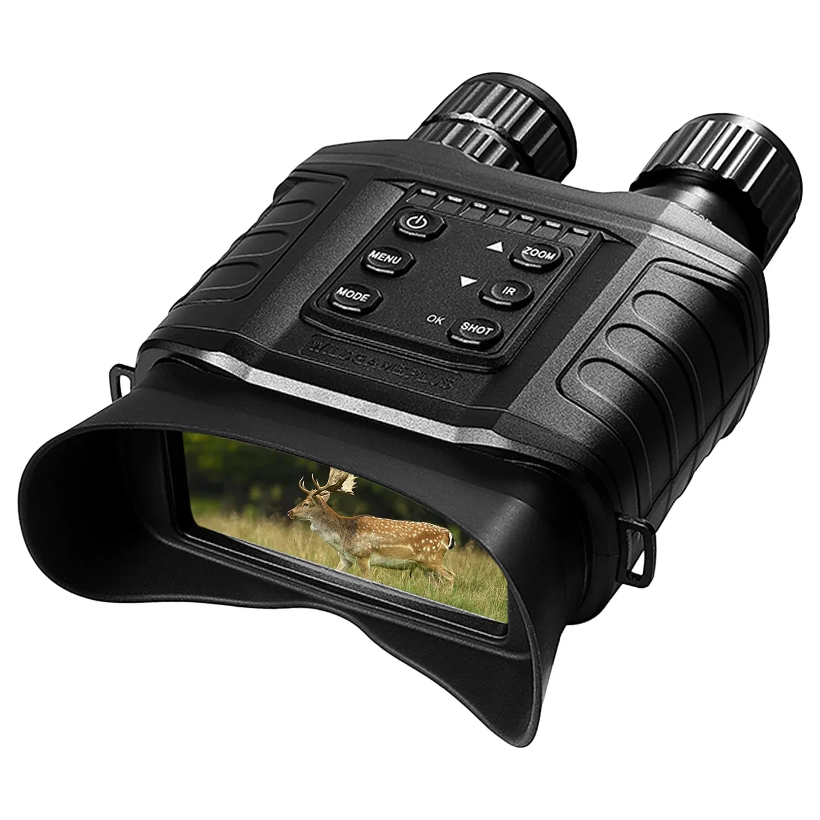 Night Vision Binoculars 4X Digital Zoom IR Night Vision Scope with 500m Full Dark Distance Camera 8MP 1080P Night Vision WG550B