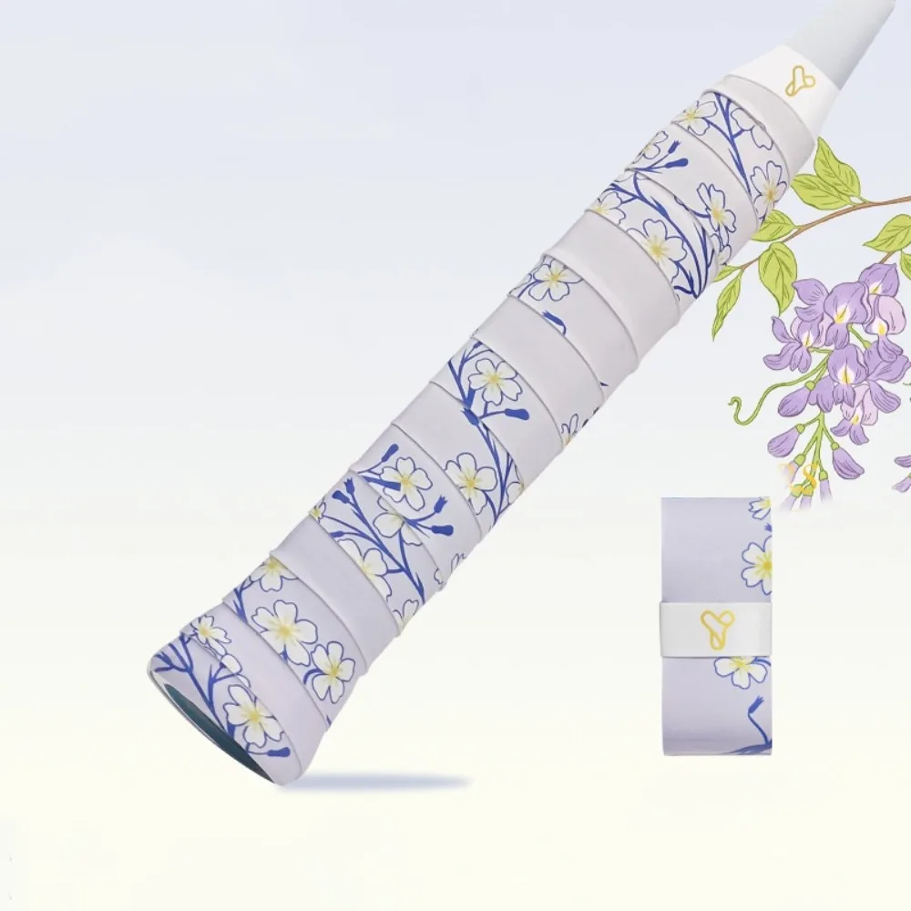 

Panda Flower Badminton Grip Non-Slip Sweat-absorbent Badminton Sweatband Cartoon Handle Grip Racket Grip Tape Outdoor Sports