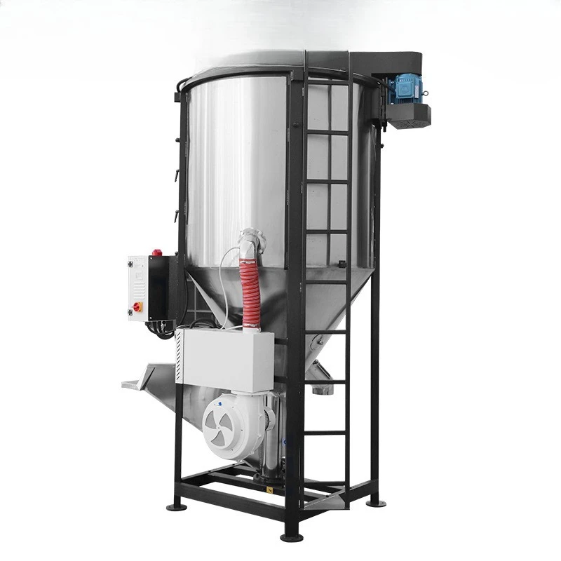 Vertical mixer Plastic mixer Mixer with drying stainless steel