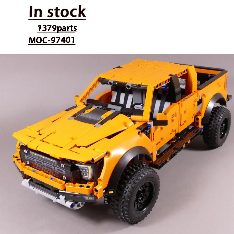 MOC-97401 جديد شاحنة نقل البضائع بنة نموذج ، 1379 أجزاء ، عيد ميلاد بناء الالعاب العملاقة هدية للبنين والأطفال