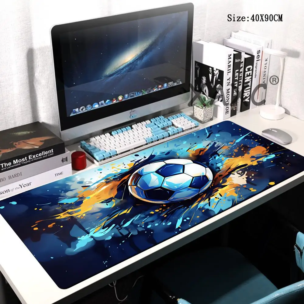 

HYBXAXC Football impact design Mouse Pad Desk Mat gaming mats rubber anti-slip Durable pc accessories keyboard mouse pads