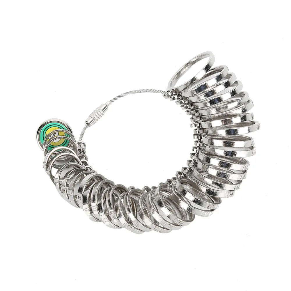 Professional Alloy Ring Sizer 33pcs Set Hong Kong Ring Size Jewelry Ring Gauge Ring Measurement Tool Jewelry Making