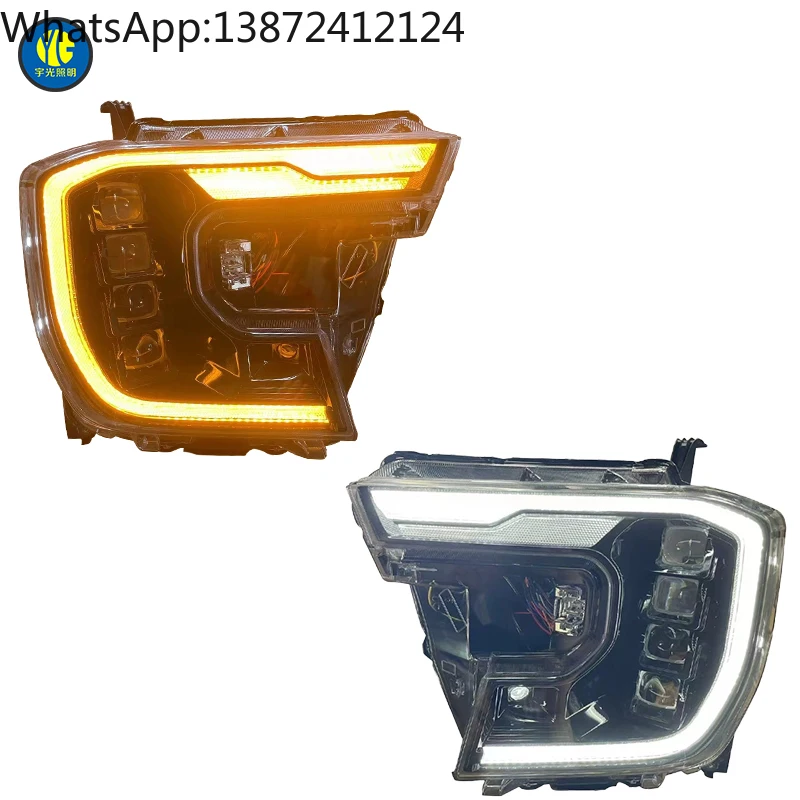 

YU GUANG High Quality Head Lamp for 2023 Ford Ranger T9 Headlight Upgrade High Config Ranger T9 Head Light Front Lamp