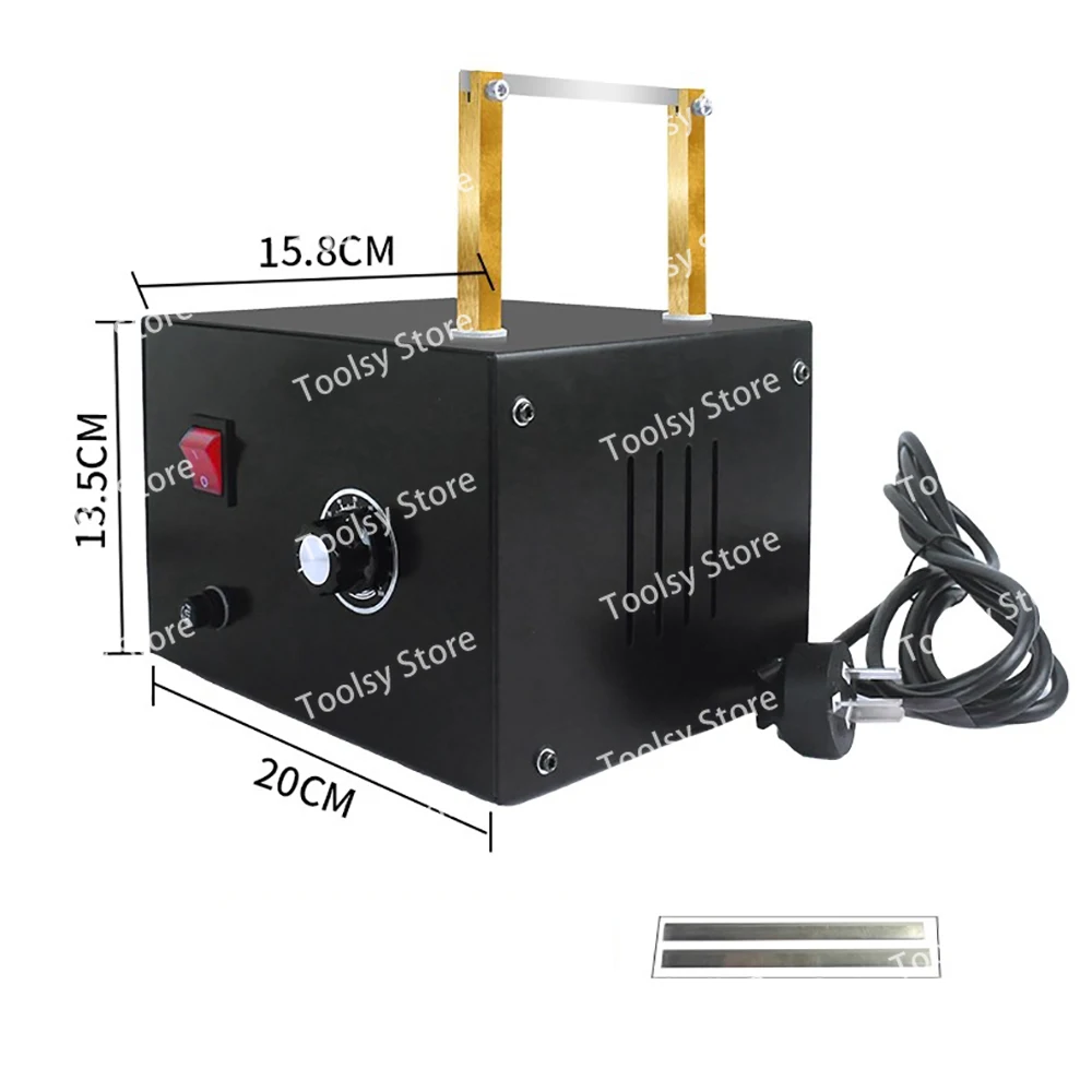 

Настольный станок для горячей резки ленты переменного тока, 220 В, 160 Вт для лент из полиэстера и нейлона — уплотнение кромок без потерь