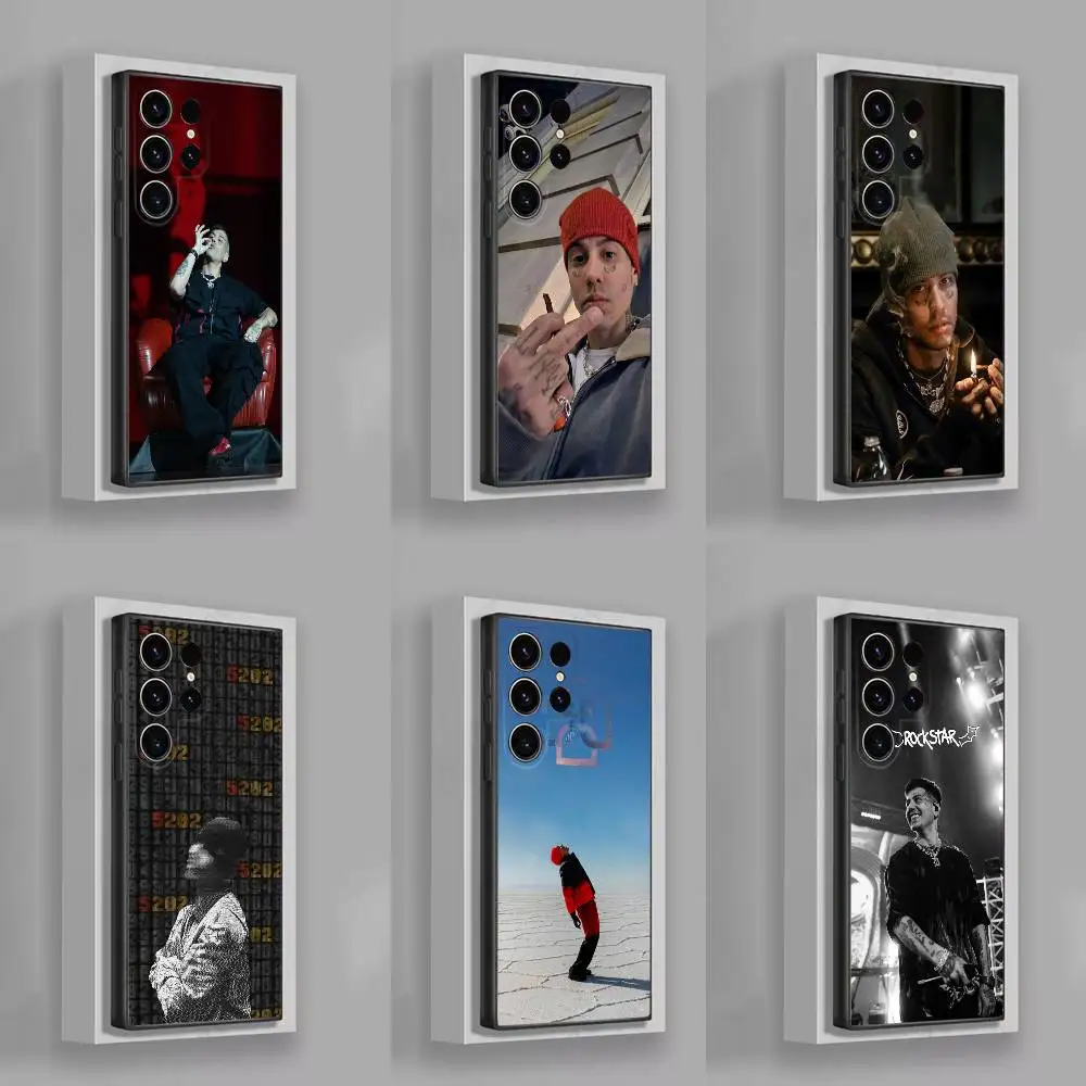 5202 AMERI D-DUKI Phone Case For Samsung S25,S24,S21,S22,S23,S30,Ultra,S20,Plus,Fe,Lite,5G Black Cover