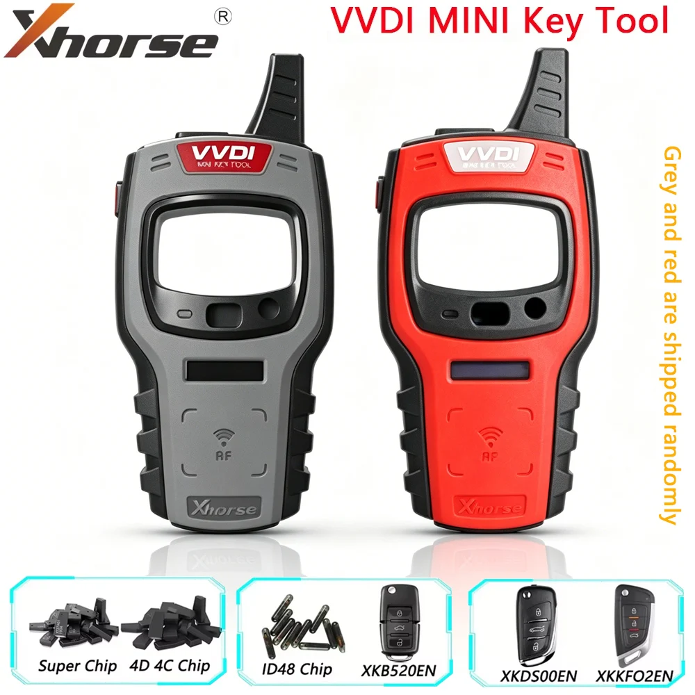 Xhorse VVDI Mini Key Tool Wireless Remote Sub Key Programmer Free 96bit 48-Clone Function Smart Car Key Generating Tool ID48