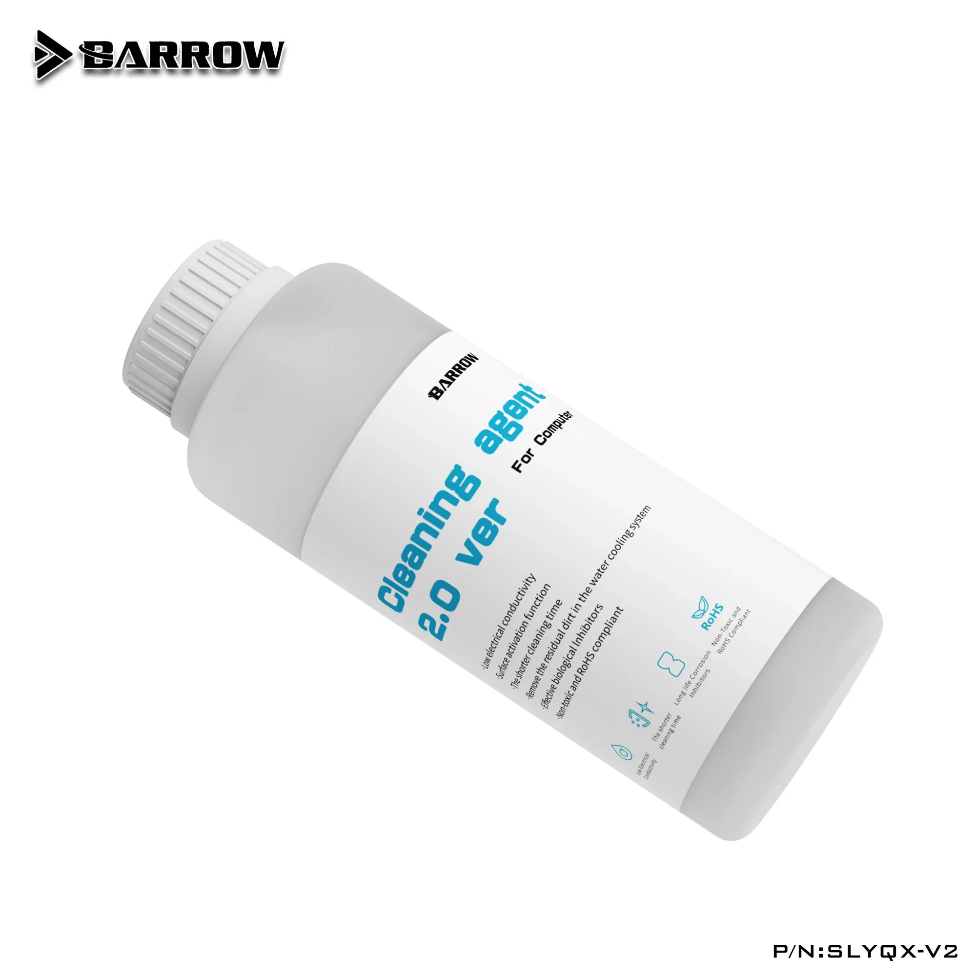 Barrow SLYQX-V2 PC Water Cooling Cold Liquid 473ML Liquor Transparent Non-conductive Thermal Conductive Liquid Thermal Fluid