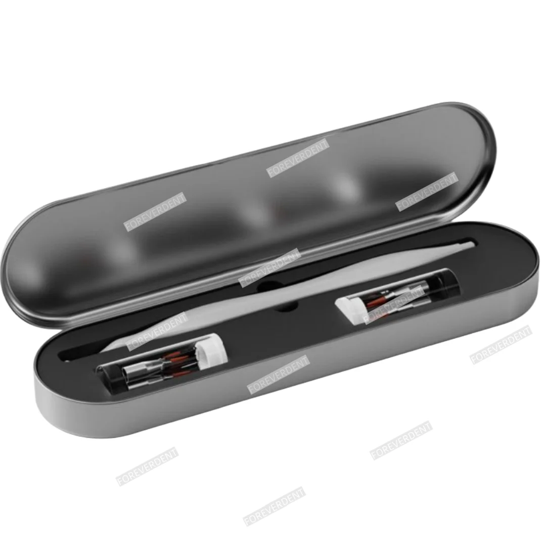 

Стоматологическая микроаппликатор-кисть со сменными насадками из смолы, мини-микрокисть с прямой и изогнутой головкой для точной чистки