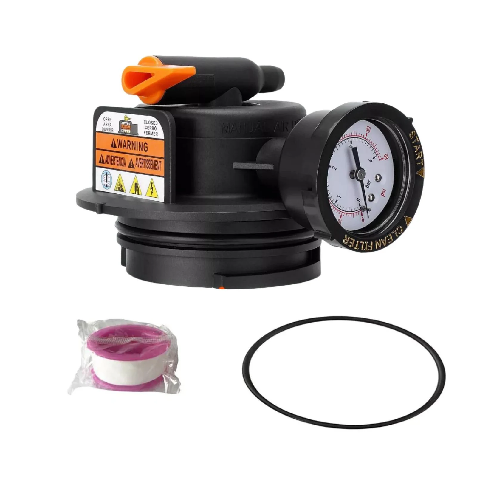 1Pc For Hayward Pro-Grid Pool Filters 2420MAR2 Manual Air Relief Assembly Kit Set Replacement Parts For Pool Filters Accessories