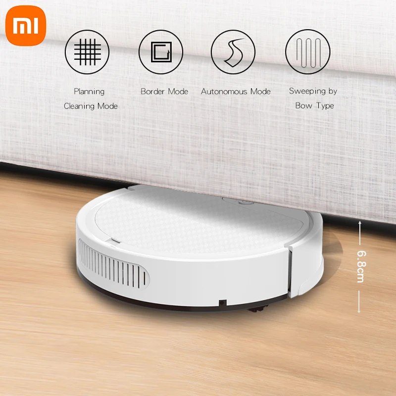 Xiaomi Smart Sweeping and Mop Robot Vacuum Cleaner Automatic Intelligent Sweeping Charge Robot Dragging Suction Dry Wet Cleaning