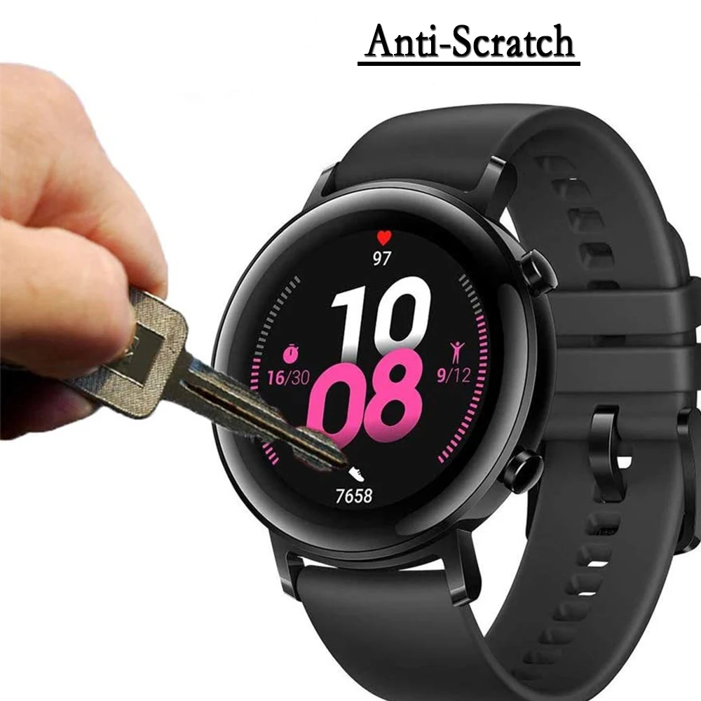 For Huawei Watch GT2 42/46mm 3D Curved Composite Film 1/2/3/5pcs Ultra-thin Premium Screen Protector Films Waterproof Watch Film - Image 3