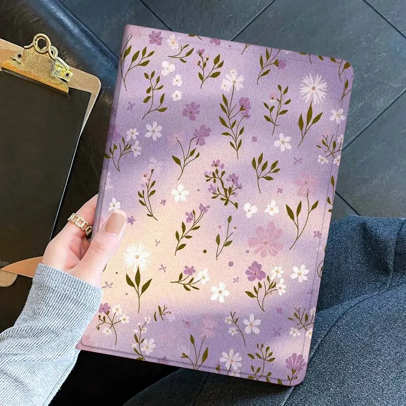 capa-criativa-com-design-floral-para-ipad-pro-air-mini-11-1-2-3-4-5-6-7-7ª-geracao-129-13-79-83-m3-m4