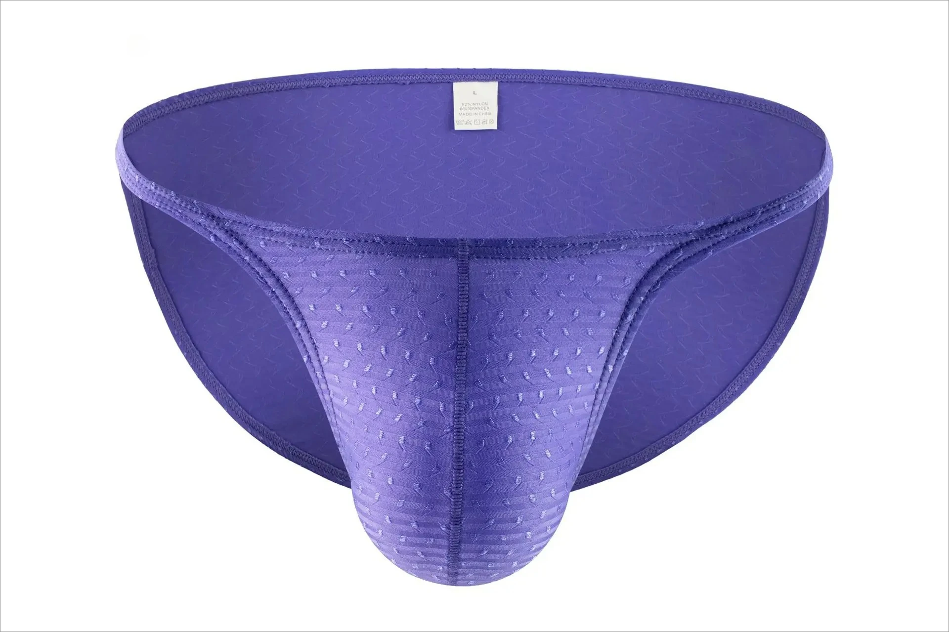 

Сексуальное мужское нижнее белье, мужские трусы с низкой посадкой и U-образной выпуклой сумкой, высокоэластичные удобные дышащие однотонные трусы, повседневное бикини