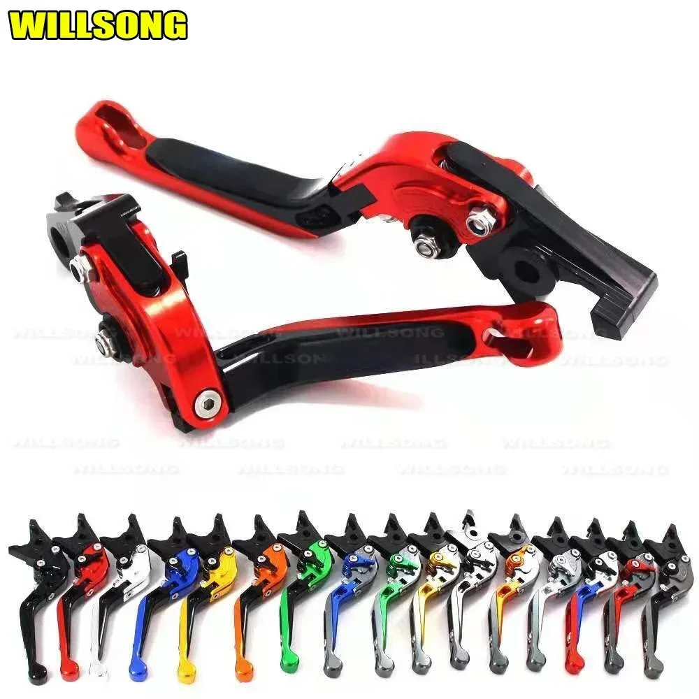 For Vespa GTS300 GTS Sprint Primavera 300IE Super Sport Touring S125 S50 Brake Levers Folding Extendable Motorcycle Accessories