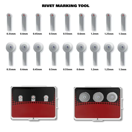 Herramienta para hacer remaches modelo JOYSTAR con mango para modelo Hobby Craft, herramienta de accesorios de construcción
