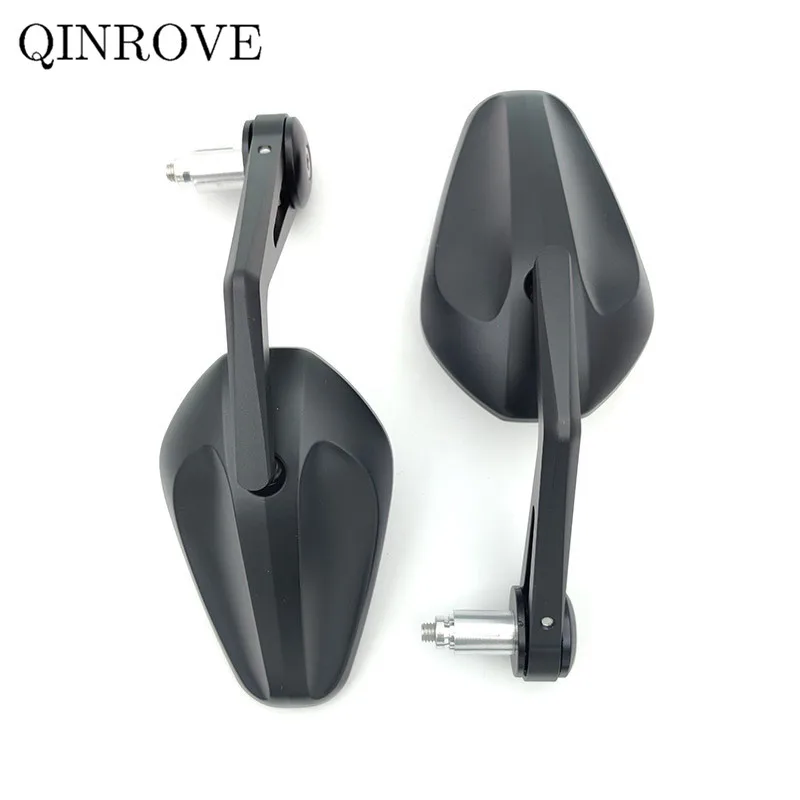 

17-22 мм торцевое зеркало на руле мотоцикла E-MARK, заднее зеркало из алюминиевого сплава, универсальное для VOGE Zontes CFMOTO Aprilia Honda Rebel