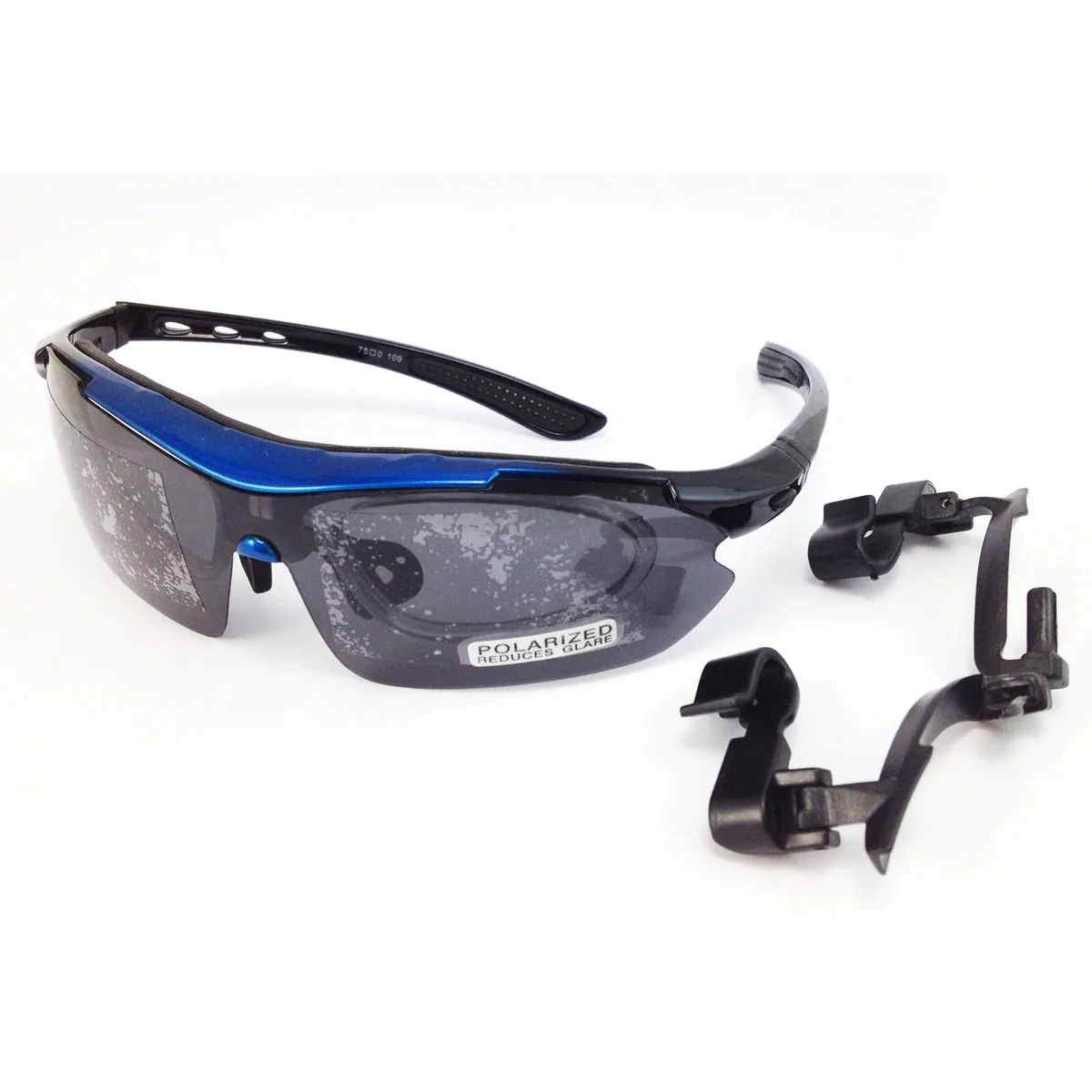 Golf Clip Cap Glasses Outdoor Windproof Anti-Glare Replaceable Glasses Temple Pieces Outdoor Polarized