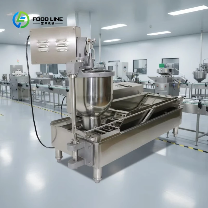 Customized Commercial Automatic Donut Making Machine 304 Stainless Steel Temperature Control