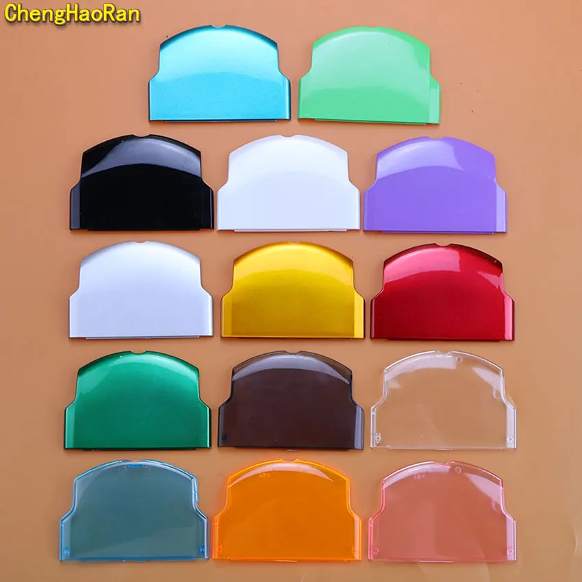 ChengHaoRan 1pcs Replacement Parts Battery Cover Back Door For PSP 3000 PSP3000 Game Machine Back Pack Door Cover Shell